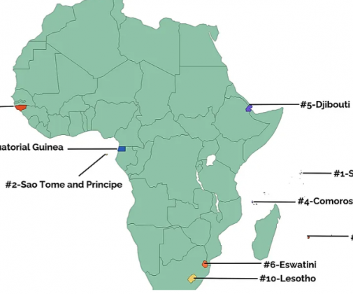 10 Least Populated Countries In Africa | Howafrica