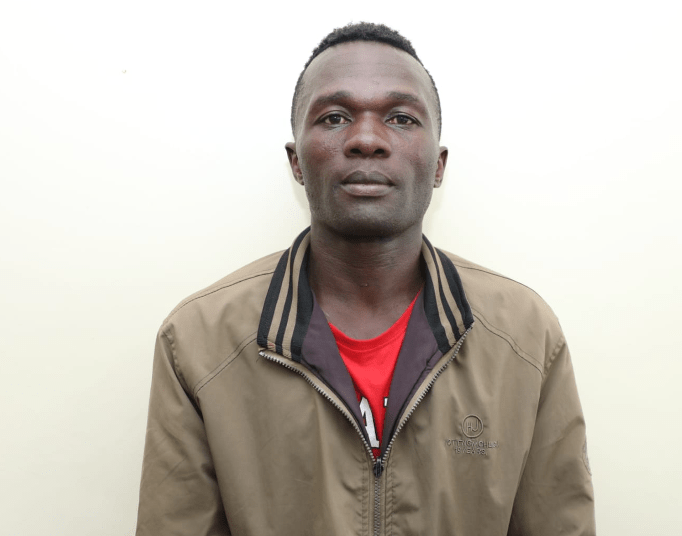 Kenyans on X Rush to Verify Suspected Serial Killer Collins Jomaisi's Identity. Prime murder suspect Collins Jomaisi Khalisia pictured by DCI Kenya. Photo/Courtesy