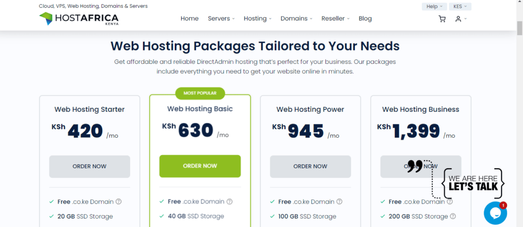 Top 3 Web Hosting Companies in Kenya. Host Africa offers top-shelf services and flexible pricing, making it one of the best hosting services in Kenya.