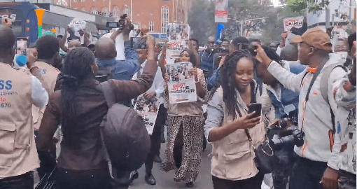 Stephen Letoo Joins Journalists in CBD Protests Against Police Brutality