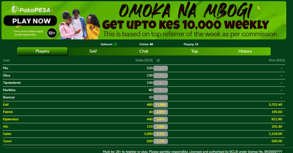 PakaPesa Kenya Account & App Registration and Login. The PakaPesa Kenya "Omoka na Mbogi" affiliate program allows you to earn up to KES 10,000 per week in referrals.