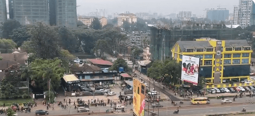 Chaos Hit UDA Headquarters as Cleophas Malala is Temporarily Removed as Secretary General. UDA Party Headquarters along Ngong Road Nairobi. Picture/Courtesy