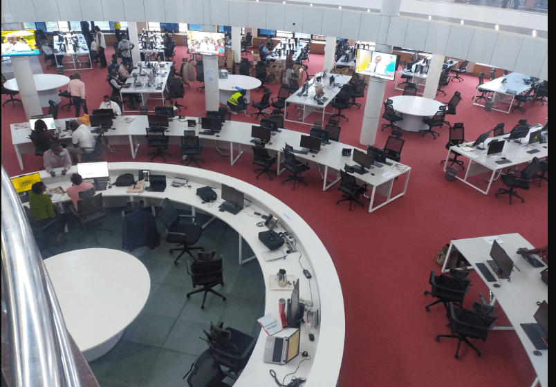 KTN News Shuts Down After 9 Years on Air. A state-of-the-art newsroom at the Standard Media Group headquarters. Picture/Courtesy