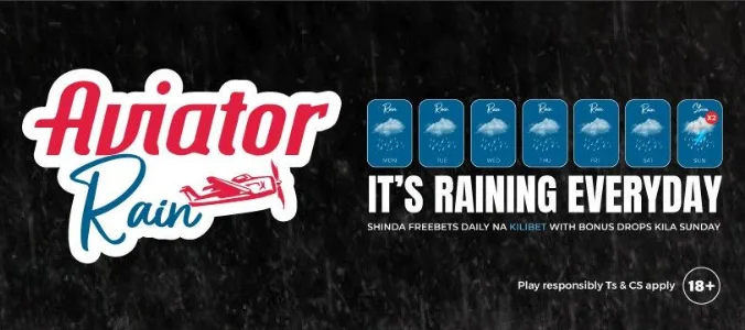 Kilibet Kenya Aviator Account & App Registration and Login. Kilibet Kenya has developed the Aviator Rain special bonus that awards free bets to players daily.