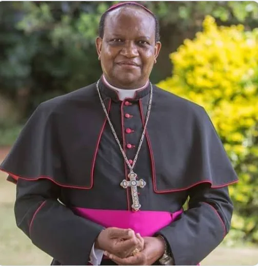 MP Oscar Sudi Attacks Catholic Bishop Anthony Muheria on Twitter. Arch-Bishop of Nyeri Anthony Muheria. Picture/X