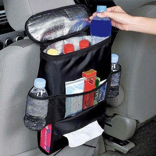 10 Cool Car Accessories to Keep You Organized on the Go. Car Back Seat Pocket Organizer. Picture/Jumia