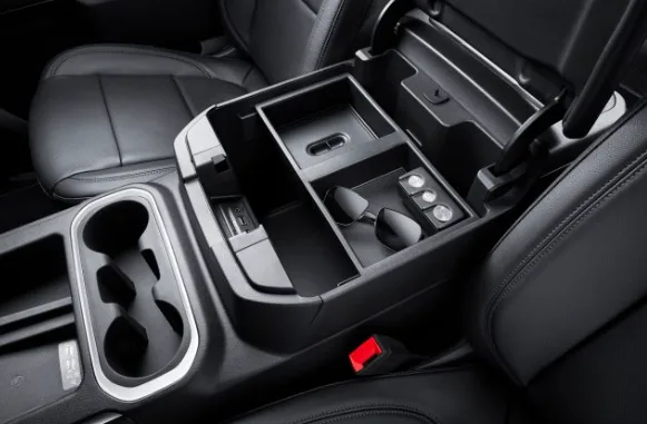 10 Cool Car Accessories to Keep You Organized on the Go. Chevrolet Console Organizer. Picture/Chevrolet