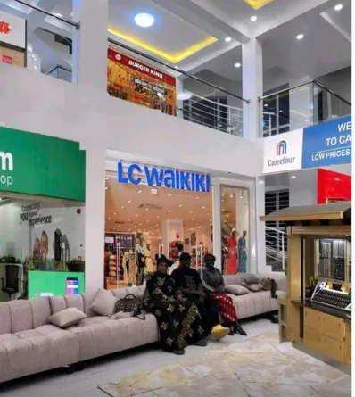 Khaligraph Jones Laughs Off Criticism of His Super-Sized Mansion. Kenyans on social media forcefully install shops inside Khaligraph's new mansion. Picture/X